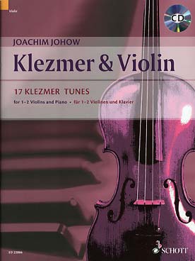 Illustration de Klezmer & violin : 17 Klezmer tunes pour 1 ou 2 violons et piano