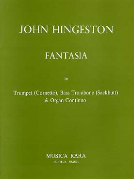 Illustration de Fantasia pour trompette, trombone basse et orgue