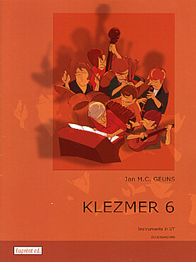 Illustration de KLEZMER 6 pour tous instruments en ut : conducteur avec 2 parties en clé de sol et 1 partie en clé de fa