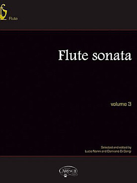 Illustration de FLUTE SONATA - Vol. 3