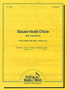 Illustration de Bauernball Dixie pour orchestre - partie accordéon 1