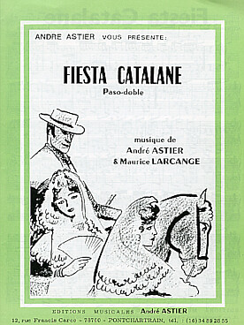 Illustration de Fiesta Catalane (Paso-doble) pour accordéon basses standards