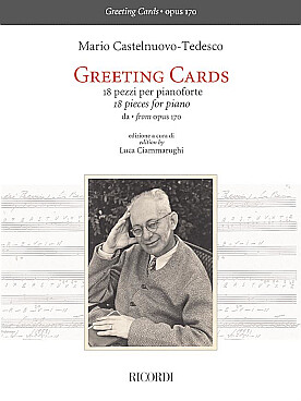 Illustration de Greeting cards : 18 pièces pour piano de l'opus 170