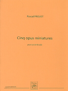 Illustration de 5 Opus miniatures