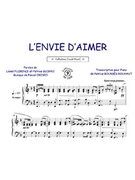 Partitions Chansons de variÃ©tÃ©s arrangÃ©es pour piano solo