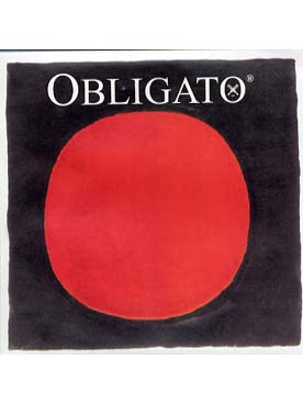 Illustration de Pirastro Obligato - 3e (ré) argent à boule