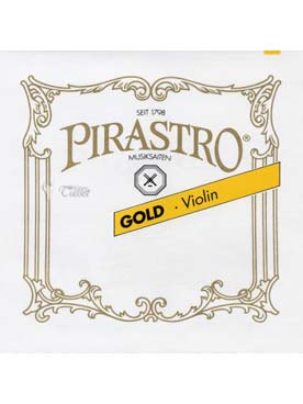 Illustration de Pirastro Gold - 1re (mi) à boule
