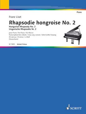 Illustration de Rhapsodie hongroise N° 2 (éd. facile)