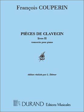 Illustration de Pièces de clavecin - Livre II (ordres 6 à 12)