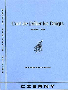 Illustration de Op. 699/740 : L'Art de délier les doigts