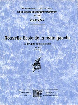 Illustration de Op. 861 : Nouvelle école de main gauche
