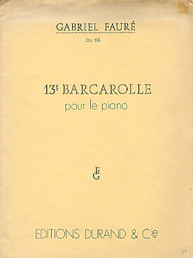 Illustration de Barcarolles - N° 13 op. 116 en ut M