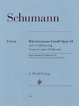 Illustration de Sonate op. 14 en fa m (Concerto sans orchestre) - éd. Henle