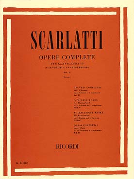Illustration de Œuvres complètes pour clavecin - Vol. 2 : Sonates L 51 à L 100