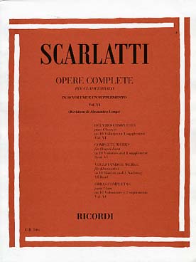 Illustration de Œuvres complètes pour clavecin - Vol. 6 : Sonates L 251 à L 300