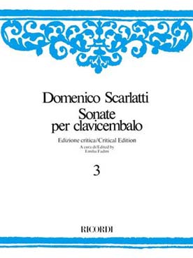 Illustration de Sonates pour clavecin (édition Fadini) - Vol. 3