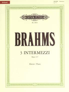 Illustration de 3 Intermezzi op. 117