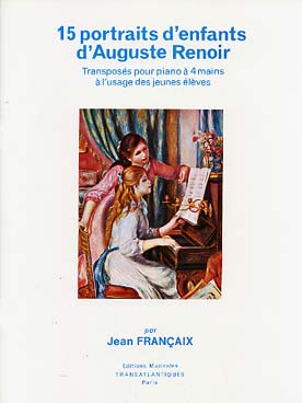 Illustration de 15 Portraits d'enfants d'Auguste Renoir