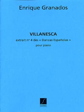 Illustration de Danse espagnole N° 4 : Villanesca