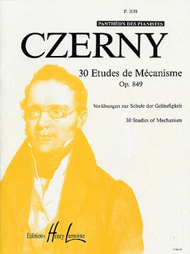 Illustration de Op. 849 : 30 Études de mécanisme