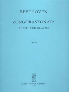 Illustration de Sonate N° 27 op. 90 en mi m