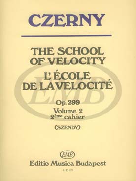 Illustration de Op. 299 : École de la vélocité (E.M.B.) - Vol. 2
