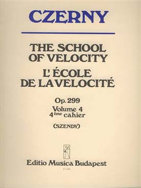 Illustration de Op. 299 : École de la vélocité (E.M.B.) - Vol. 4