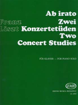 Illustration de 2 Études de concert - Ab irato