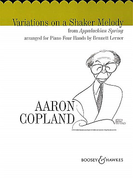 Illustration copland variations on a shaker melody