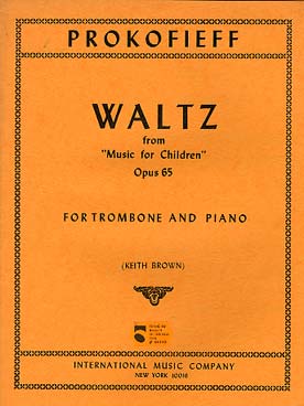 Illustration de Waltz from Music for children op. 65