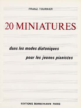 Illustration de 20 Miniatures dans les modes diatoniques pour les jeunes pianistes