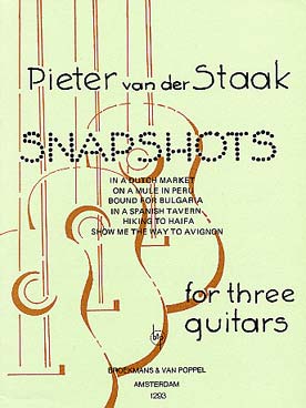 Illustration staak snapshots 3 guitares
