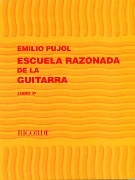 Illustration de Escuela Razonada de la Guitarra - Livre 3 (français/espagnol)