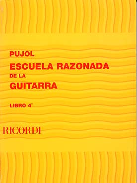 Illustration de Escuela Razonada de la Guitarra - Livre 4 (français/espagnol)