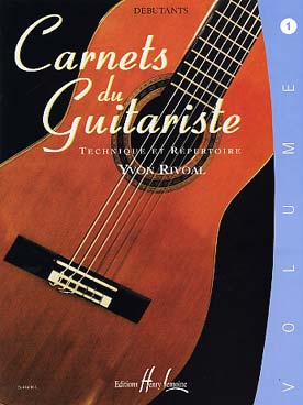 Illustration de Les Carnets du guitariste - N° 1