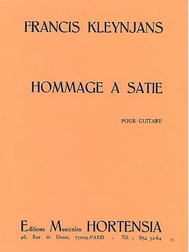 Illustration de Hommage à Satie