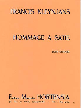Illustration de Hommage à Satie