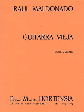 Illustration de Guitarra vieja