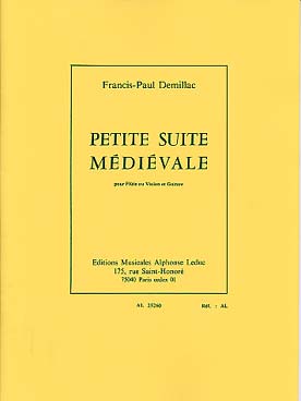 Illustration demillac petite suite medievale