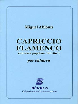 Illustration abloniz capriccio flamenco sur le theme