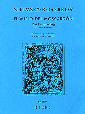 Illustration de Le vol du bourdon (Azpiazu)