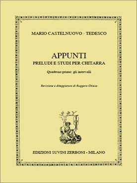 Illustration de Appunti (Préludes et Études) op. 210 - Livre I : les intervalles