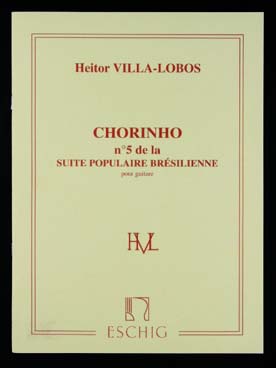 Illustration villa-lobos suite popul. 5: chorinho