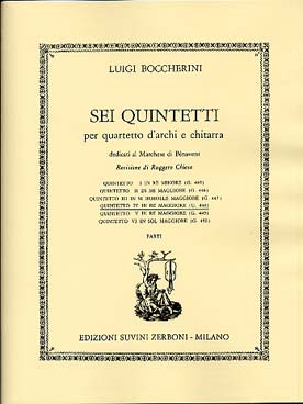 Illustration de Quintettes - N° 4 G.448 en ré M (parties séparées)