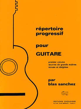 Illustration de Répertoire progressif pour guitare - Vol. 1