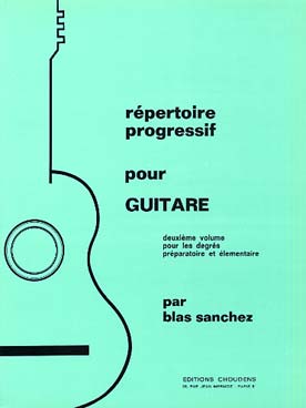 Illustration de Répertoire progressif pour guitare - Vol. 2