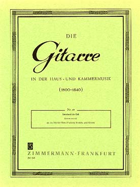 Illustration de Trio op. 134 pour flûte ou violon, alto et guitare