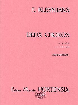 Illustration de 2 Choros - en mi b M