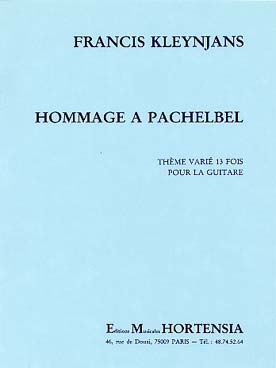 Illustration de Hommage à Pachelbel