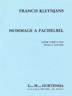 Illustration de Hommage à Pachelbel